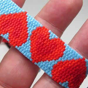 Work of Art Hand Made Beaded Bracelets Colorful